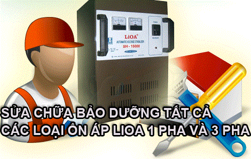 sửa chữa ổn áp lioa