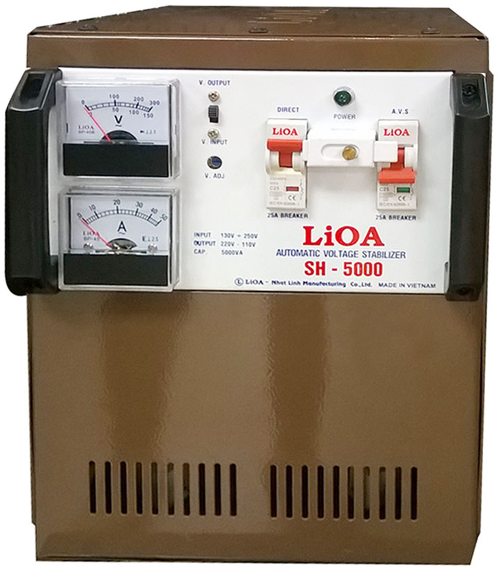 Ổn áp Lioa chính hãng tốt nhất tại Lioa Hải Phòng