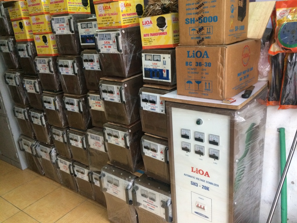 Các mẫu mã ổn áp Lioa đa dạng tại Lioa Hải Phòng