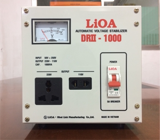 Ổn áp lioa 1 pha DRII-1KVA